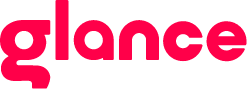 Glance logo - Trusted by Visble